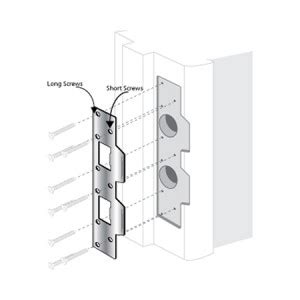 boxed steel striking plate|pro lok strike plates.